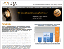 Tablet Screenshot of polqa.info